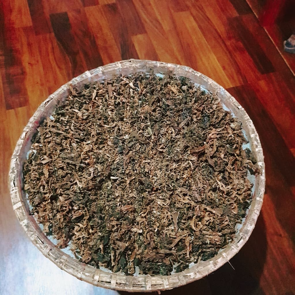 गुन्द्रुक (Skimmed Sun Dry Mustard Greens)